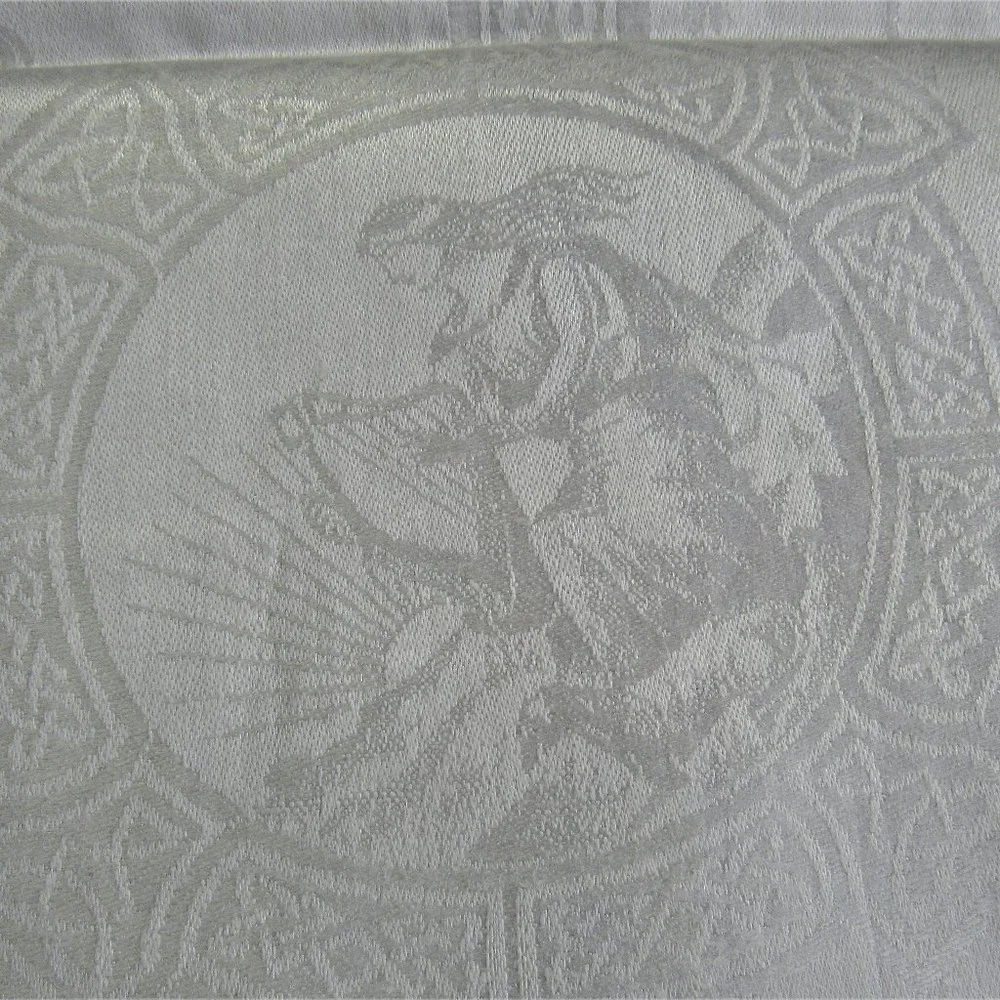 5 NWOT WHITE DAMASK 22